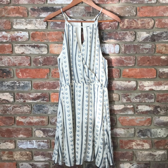 Francesca's Collections Dresses & Skirts - NWT Francesca's Miami Large Boho Floral Halter Dress Spring Summer Vacation NEW